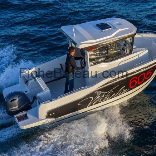 Jeanneau Merry Fisher 605 Marlin fiche technique et avis
